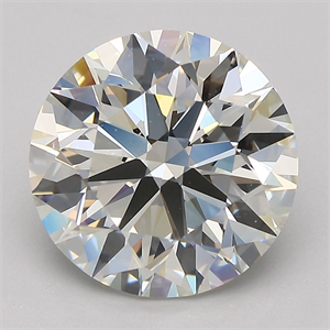 Picture of Natural Diamond 5.03 Carats, Round with Excellent Cut, J Color, VS1 Clarity and Certified by GIA