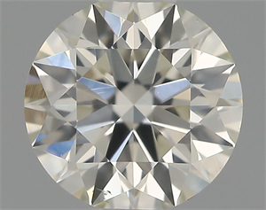 Picture of Natural Diamond 0.50 Carats, Round with Excellent Cut, I Color, VS2 Clarity and Certified by IGI