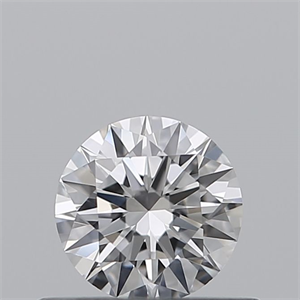 Picture of Natural Diamond 0.40 Carats, Round with Excellent Cut, D Color, VVS2 Clarity and Certified by GIA