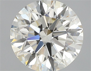 Picture of Natural Diamond 0.55 Carats, Round with Excellent Cut, K Color, VVS1 Clarity and Certified by GIA