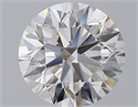 Natural Diamond 3.01 Carats, Round with Excellent Cut, F Color, VS2 Clarity and Certified by GIA