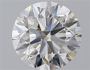 Picture of Natural Diamond 3.01 Carats, Round with Excellent Cut, F Color, VS2 Clarity and Certified by GIA