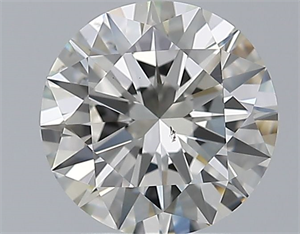 Picture of Natural Diamond 1.90 Carats, Round with Excellent Cut, J Color, VS2 Clarity and Certified by GIA