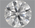 Natural Diamond 0.46 Carats, Round with Excellent Cut, G Color, SI2 Clarity and Certified by IGI