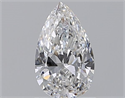 Natural Diamond 1.00 Carats, Pear with  Cut, E Color, VS2 Clarity and Certified by GIA