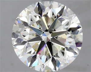 Picture of Natural Diamond 2.54 Carats, Round with Very Good Cut, K Color, SI1 Clarity and Certified by GIA