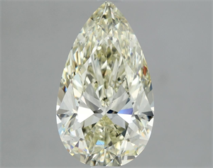 Picture of Natural Diamond 1.75 Carats, Pear with  Cut, K Color, VS2 Clarity and Certified by IGI