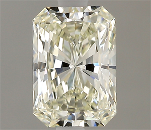 Picture of Natural Diamond 0.50 Carats, Radiant with  Cut, J Color, IF Clarity and Certified by IGI