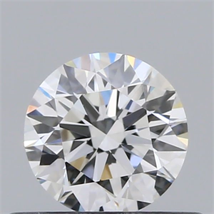 Picture of Natural Diamond 0.40 Carats, Round with Excellent Cut, F Color, VVS2 Clarity and Certified by GIA