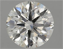 Natural Diamond 2.04 Carats, Round with Excellent Cut, J Color, SI2 Clarity and Certified by GIA