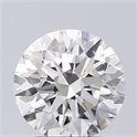 Natural Diamond 2.10 Carats, Round with Excellent Cut, I Color, VS2 Clarity and Certified by GIA