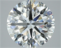 Natural Diamond 3.11 Carats, Round with Excellent Cut, G Color, IF Clarity and Certified by GIA