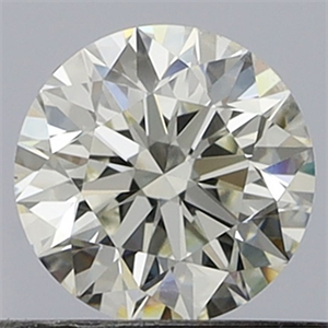 Picture of Natural Diamond 0.50 Carats, Round with Excellent Cut, J Color, VS1 Clarity and Certified by GIA