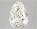 Natural Diamond 3.03 Carats, Pear with  Cut, I Color, SI2 Clarity and Certified by GIA