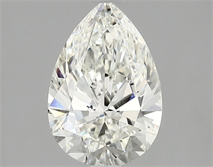 Picture of Natural Diamond 1.70 Carats, Pear with  Cut, H Color, SI1 Clarity and Certified by IGI