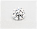 Natural Diamond 2.30 Carats, Round with Excellent Cut, H Color, SI2 Clarity and Certified by GIA