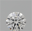 Natural Diamond 0.41 Carats, Round with Excellent Cut, G Color, VS2 Clarity and Certified by GIA