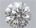 Natural Diamond 1.70 Carats, Round with Excellent Cut, I Color, VS2 Clarity and Certified by GIA