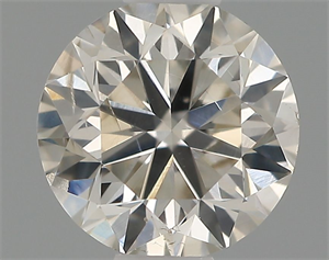 Picture of Natural Diamond 0.51 Carats, Round with Very Good Cut, J Color, SI2 Clarity and Certified by IGI