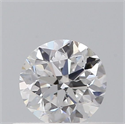 Natural Diamond 0.40 Carats, Round with Very Good Cut, D Color, SI1 Clarity and Certified by GIA