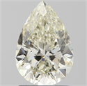 Natural Diamond 1.59 Carats, Pear with  Cut, J Color, SI1 Clarity and Certified by IGI