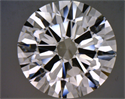 Natural Diamond 3.29 Carats, Round with Excellent Cut, J Color, SI1 Clarity and Certified by GIA