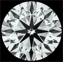 Natural Diamond 0.50 Carats, Round with Very Good Cut, J Color, VVS1 Clarity and Certified by GIA