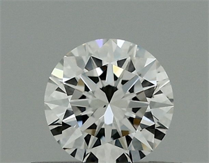 Picture of Natural Diamond 0.44 Carats, Round with Excellent Cut, E Color, VS2 Clarity and Certified by GIA