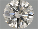 Natural Diamond 0.40 Carats, Round with Excellent Cut, I Color, VS2 Clarity and Certified by IGI