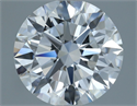 Natural Diamond 1.45 Carats, Round with Excellent Cut, D Color, VVS2 Clarity and Certified by GIA