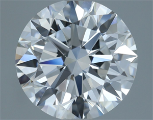 Picture of Natural Diamond 1.45 Carats, Round with Excellent Cut, D Color, VVS2 Clarity and Certified by GIA