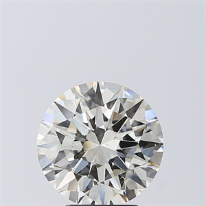 Picture of Natural Diamond 3.01 Carats, Round with Excellent Cut, I Color, SI1 Clarity and Certified by GIA