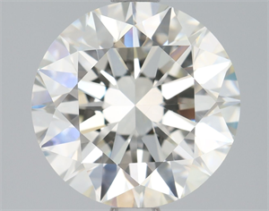 Picture of Natural Diamond 2.01 Carats, Round with Excellent Cut, I Color, VVS2 Clarity and Certified by GIA