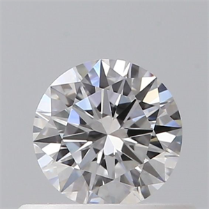 Picture of Natural Diamond 0.40 Carats, Round with Excellent Cut, D Color, VS2 Clarity and Certified by GIA