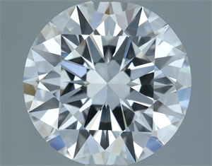 Picture of Natural Diamond 1.87 Carats, Round with Excellent Cut, F Color, IF Clarity and Certified by GIA