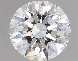 Picture of Natural Diamond 1.70 Carats, Round with Excellent Cut, E Color, VS1 Clarity and Certified by GIA