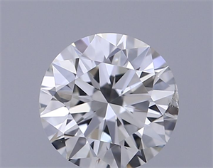 Picture of Natural Diamond 0.43 Carats, Round with Excellent Cut, I Color, SI1 Clarity and Certified by GIA