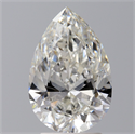 Natural Diamond 2.51 Carats, Pear with  Cut, H Color, SI2 Clarity and Certified by GIA