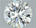 Natural Diamond 2.00 Carats, Round with Excellent Cut, H Color, I1 Clarity and Certified by GIA