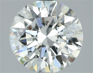 Picture of Natural Diamond 2.00 Carats, Round with Excellent Cut, H Color, I1 Clarity and Certified by GIA