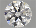 Natural Diamond 1.70 Carats, Round with Excellent Cut, H Color, VVS1 Clarity and Certified by GIA