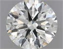 Natural Diamond 0.51 Carats, Round with Excellent Cut, I Color, SI1 Clarity and Certified by IGI