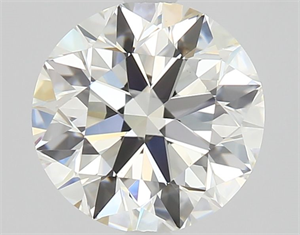 Picture of Natural Diamond 2.01 Carats, Round with Excellent Cut, J Color, VS1 Clarity and Certified by GIA