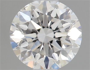 Picture of Natural Diamond 0.50 Carats, Round with Very Good Cut, F Color, SI1 Clarity and Certified by GIA