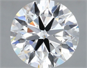 Natural Diamond 1.50 Carats, Round with Very Good Cut, F Color, VVS1 Clarity and Certified by GIA