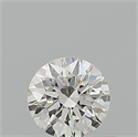 Natural Diamond 0.43 Carats, Round with Excellent Cut, I Color, VS1 Clarity and Certified by GIA