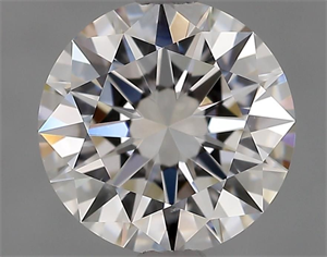 Picture of Natural Diamond 1.23 Carats, Round with Excellent Cut, D Color, VVS2 Clarity and Certified by GIA