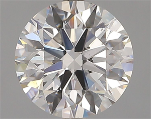 Picture of Natural Diamond 1.71 Carats, Round with Excellent Cut, E Color, SI1 Clarity and Certified by GIA