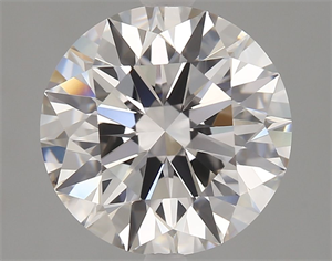 Picture of Natural Diamond 3.02 Carats, Round with Excellent Cut, I Color, IF Clarity and Certified by GIA