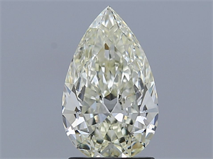 Picture of Natural Diamond 1.50 Carats, Pear with  Cut, J Color, VS1 Clarity and Certified by IGI